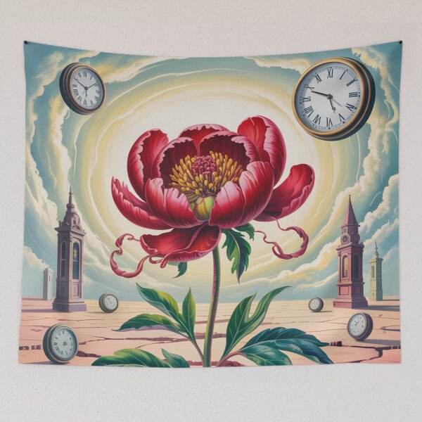 Item preview, Flower power, style Salvador Dali. designed and sold by elegantpaterns.