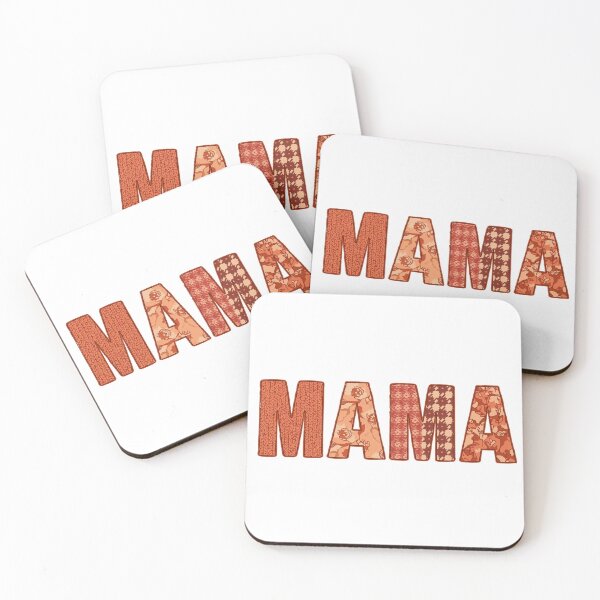 Item preview, Rust Orange MAMA Plaid Knit T-Shirt, Cozy Autumn Mama Bear Trendy Tee designed and sold by Khokha80.