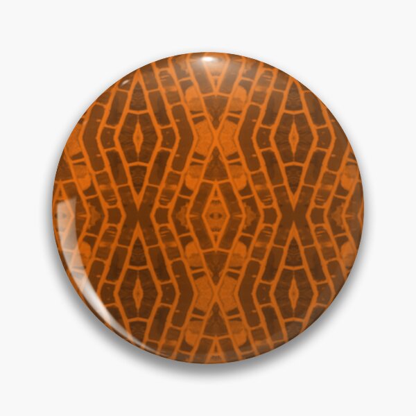 Item preview, Brick Diamond Stripes Orange f56a00 designed and sold by Art in My Loft.