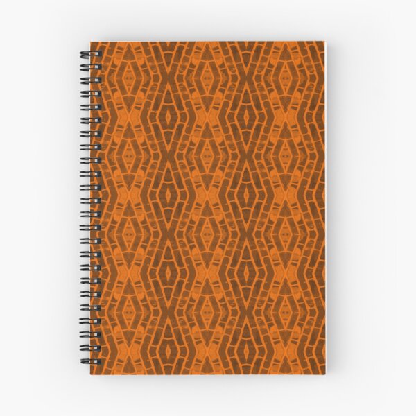 Item preview, Brick Diamond Stripes Orange f56a00 designed and sold by Art in My Loft.