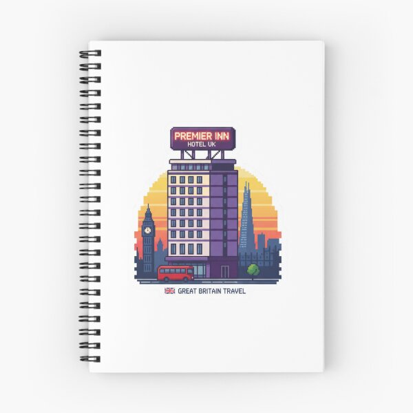 Item preview, Premier inn fan Pixel artwork Sticker designed and sold by Nubitra.