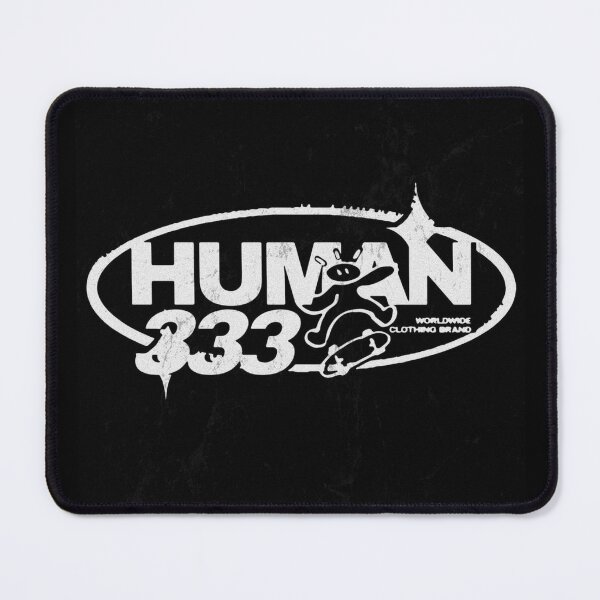 Item preview, Human 333 Oval Logo with Alien Skater designed and sold by Adronia.