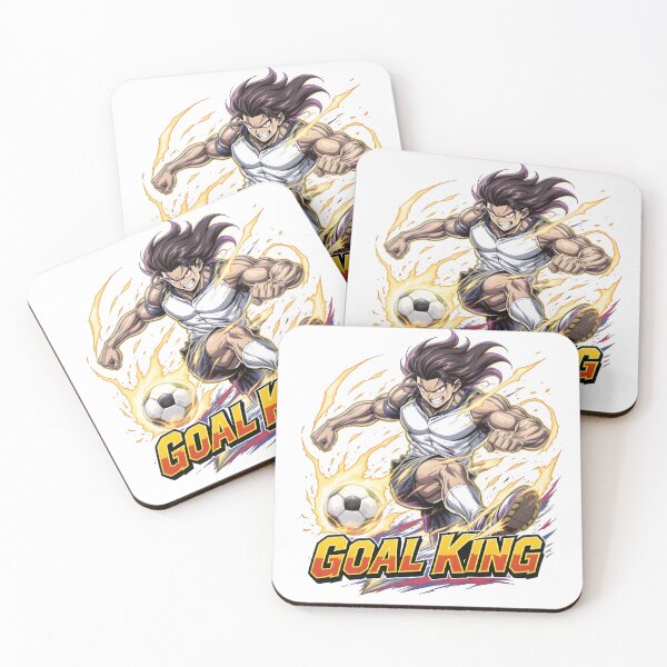 Item preview, Goal King – Anime Football Hero Design designed and sold by Artomera.