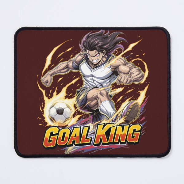Item preview, Goal King – Anime Football Hero Design designed and sold by Artomera.