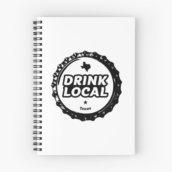 Item preview, Drink Local Texas Craft Beer Bottle Cap designed and sold by graf1k.