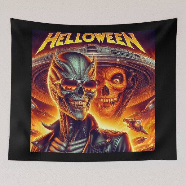Item preview, Halloween Cybernetic Skeleton Space Rocker designed and sold by Voodoo Store Paranormal Collections.