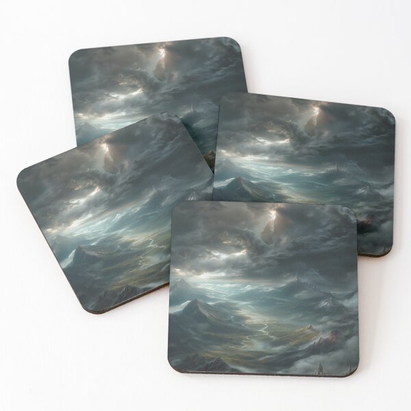 Item preview, The Storm Above Aethernor designed and sold by oanaunciuleanu.