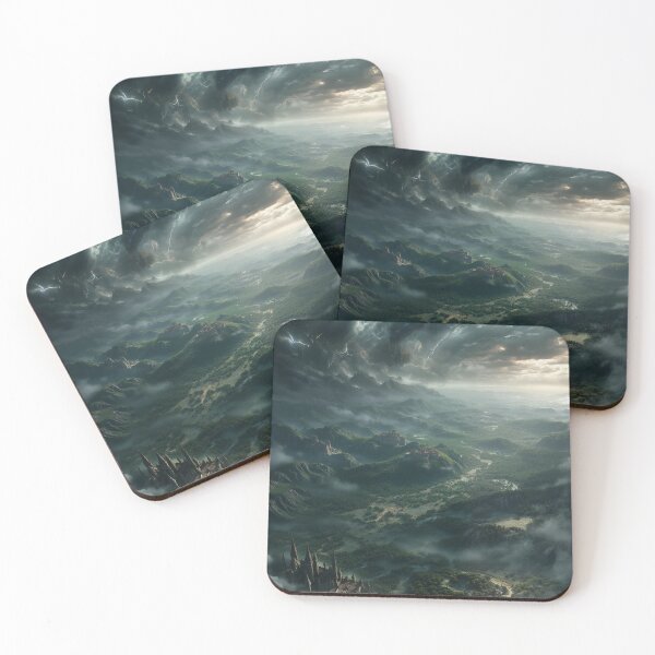Item preview, The Storm Above Aethernor designed and sold by oanaunciuleanu.