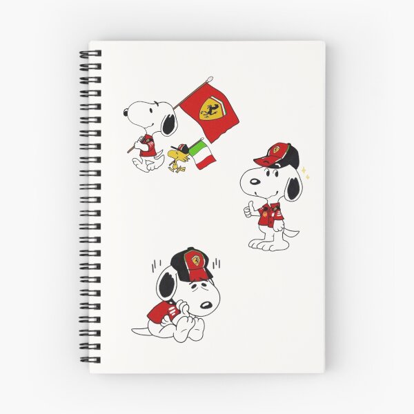 Item preview, Snoopy Tifosi I Ferrari designed and sold by artbystephm.
