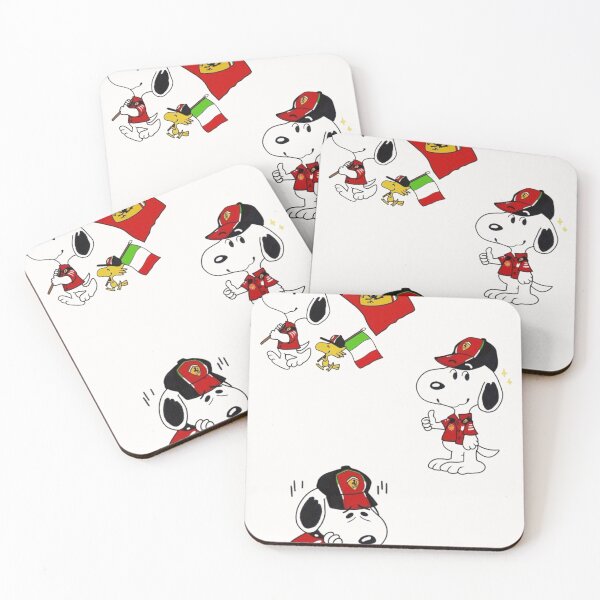 Item preview, Snoopy Tifosi I Ferrari designed and sold by artbystephm.