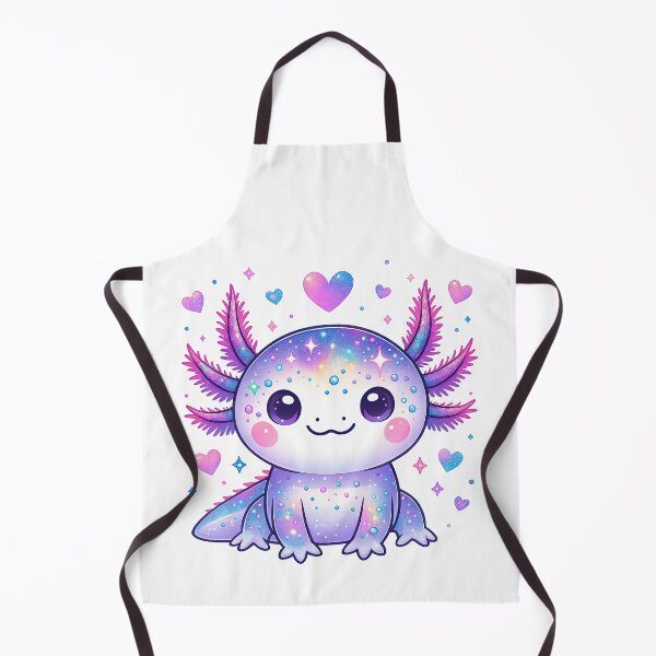Item preview, Galaxy Axolotl Cute Kawaii Space Creature designed and sold by ArtfulWeave.