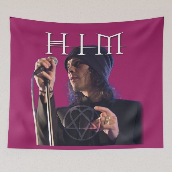 Item preview, HIM-Ville Valo in concert 2008 designed and sold by MusicVibesTee.