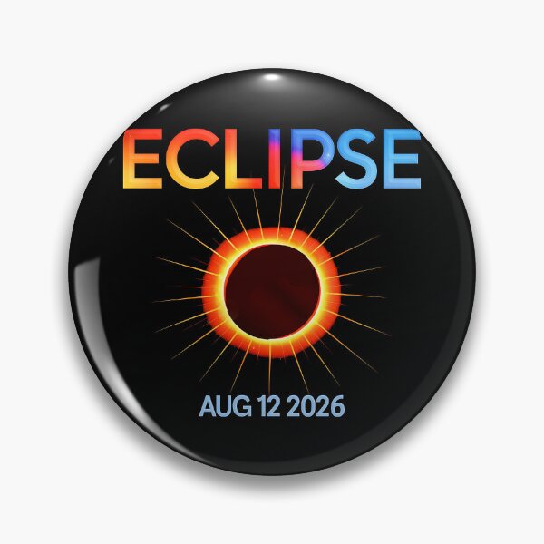 Item preview, Total Solar Eclipse August 12 2026 designed and sold by gear-posters.