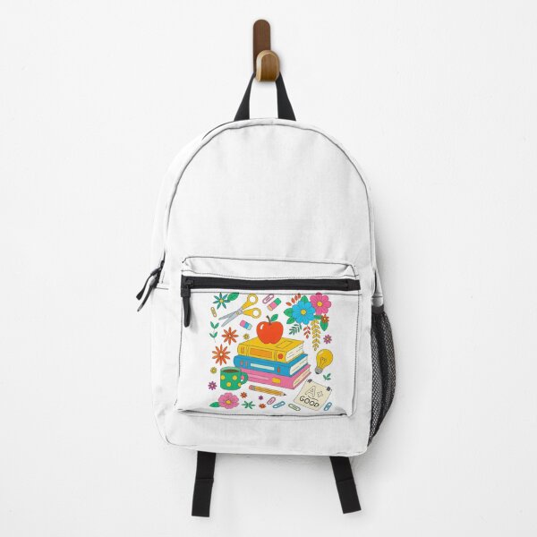 Item preview, Colorful School Supplies Teacher Illustration designed and sold by ArtfulWeave.