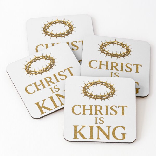 Item preview, Christ Is King | Golden Crown of Thorns Design | Christian Faith Apparel | Religious Jesus Typography | Christian Streetwear Tee designed and sold by Kings Clothing.