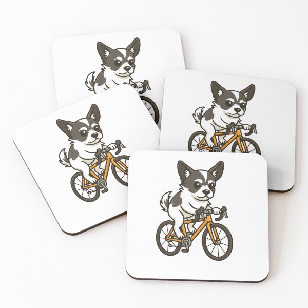 Item preview, Biking Terrier designed and sold by LatonaGoods.
