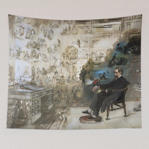 Item preview, Charles Dickens Dream - Robert William Buss designed and sold by Jon-Baran.