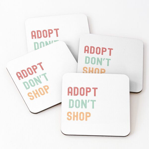 Item preview, Adopt Don’t Shop – Support Pet Rescue & Animal Shelter Awareness Design designed and sold by Shopk9.