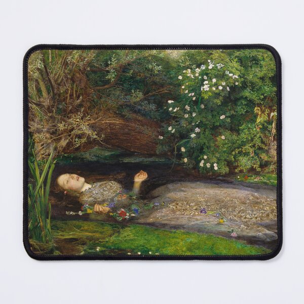 Item preview, Ophelia Painting by John Everett Millais | Ophelia Painting designed and sold by TeeARTHY.