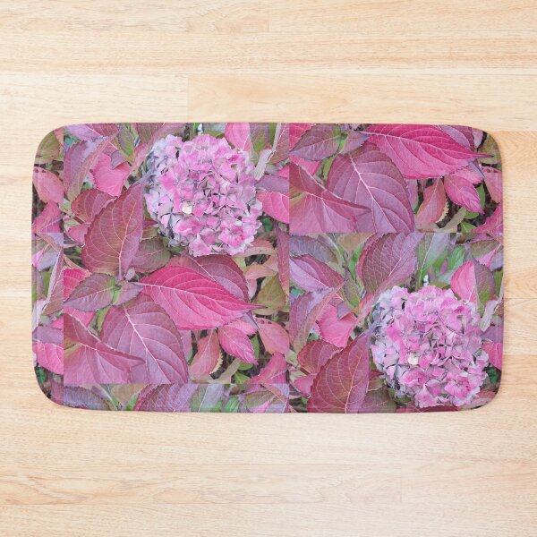 Item preview, Autumnal pink hydrangeas photograph  designed and sold by esvb.