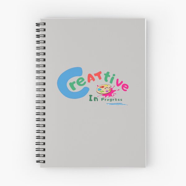 Item preview, Creative in Progress – Colorful Artistic Quote Design designed and sold by MotifShop2025.