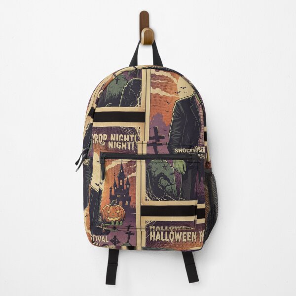 Item preview, Frankenstein Horror Night Shocktober Festival Vintage Poster designed and sold by HoopeStylee.