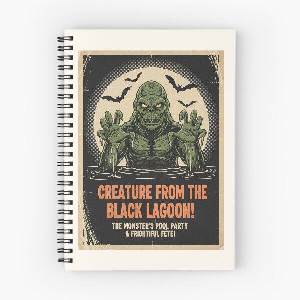 Item preview, Creature From The Black Lagoon Vintage Horror Poster designed and sold by HoopeStylee.