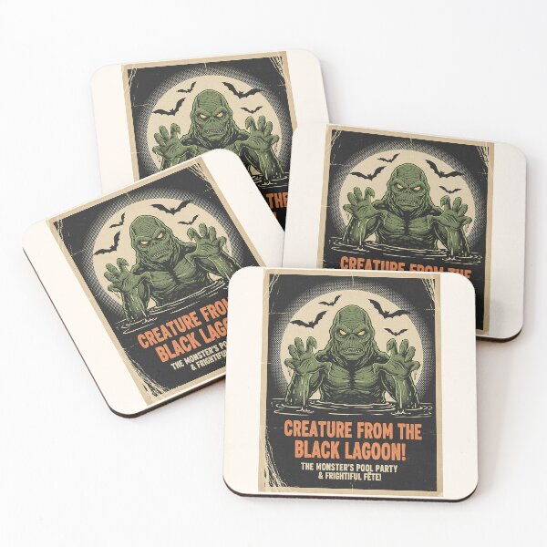 Item preview, Creature From The Black Lagoon Vintage Horror Poster designed and sold by HoopeStylee.