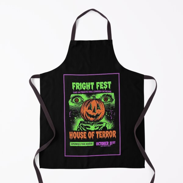 Item preview, Fright Fest House of Terror Neon Halloween Scream designed and sold by HoopeStylee.