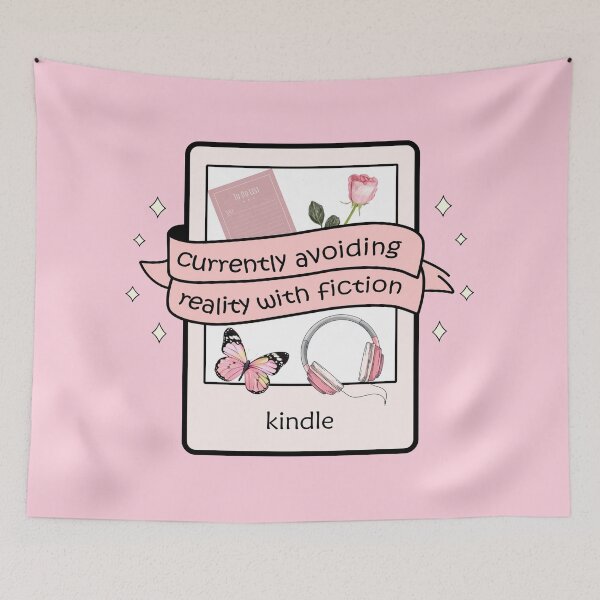 Item preview, Currently avoiding reality with fiction designed and sold by witchlingart.