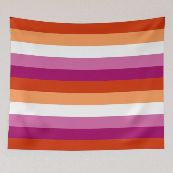 Item preview, Lesbian flag designed and sold by ScarletPink.