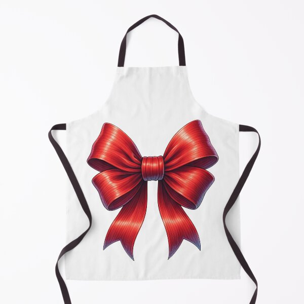 Item preview, Glossy Red Ribbon Bow Illustration designed and sold by ArtfulWeave.