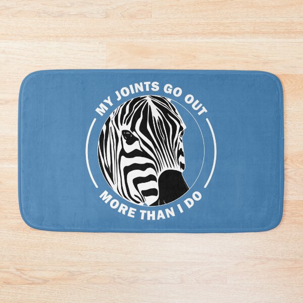 Item preview, EDS Awareness Zebra – My Joints Go Out More Than I Do designed and sold by Designs by Jesabee.