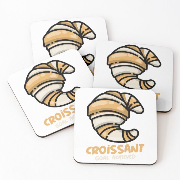 Item preview, Croissant Goal Achieved Pastry Chef T-shirt designed and sold by AestheticPsych.