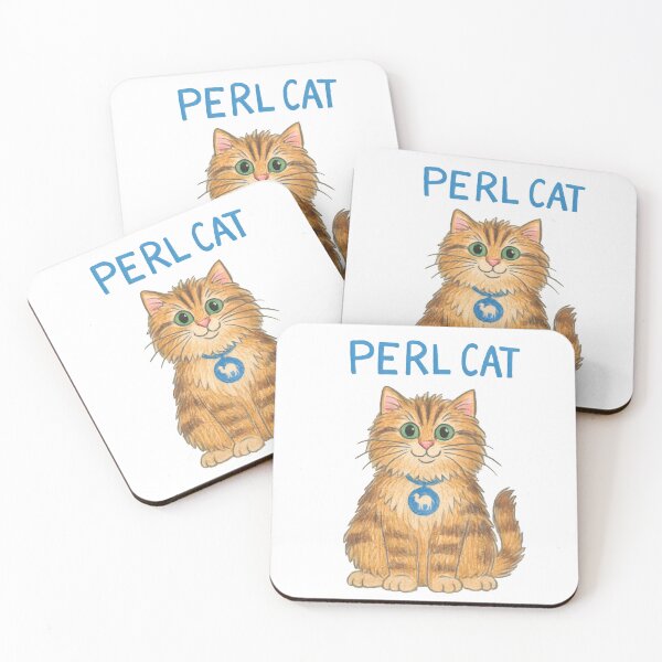 Item preview, Perl Cat — The Fluffy Regex Whisperer designed and sold by Nerd Romance Café.