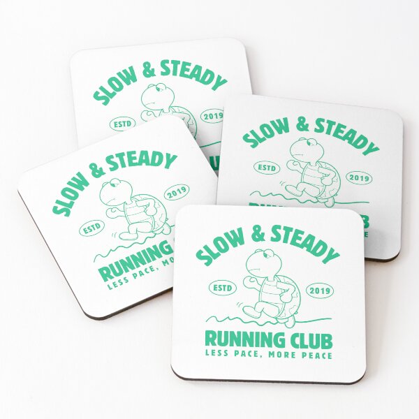 Item preview, Slow & Steady Running Club designed and sold by Eloiseprints.