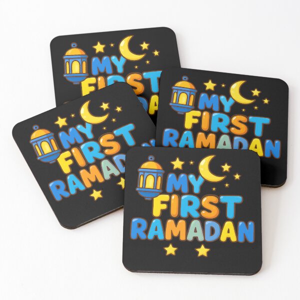 Item preview, My First Ramadan (V.2) – Cute Islamic Lantern and Moon Design for Kids designed and sold by D-Islamic.