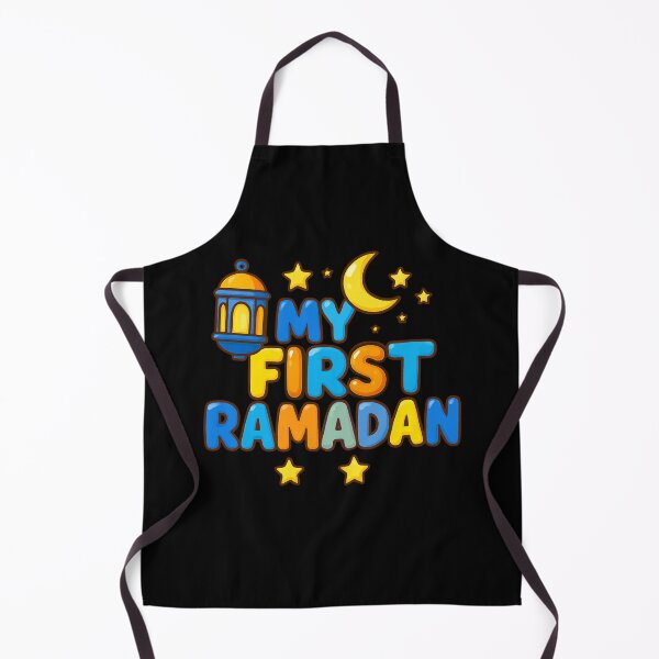 Item preview, My First Ramadan (V.2) – Cute Islamic Lantern and Moon Design for Kids designed and sold by D-Islamic.