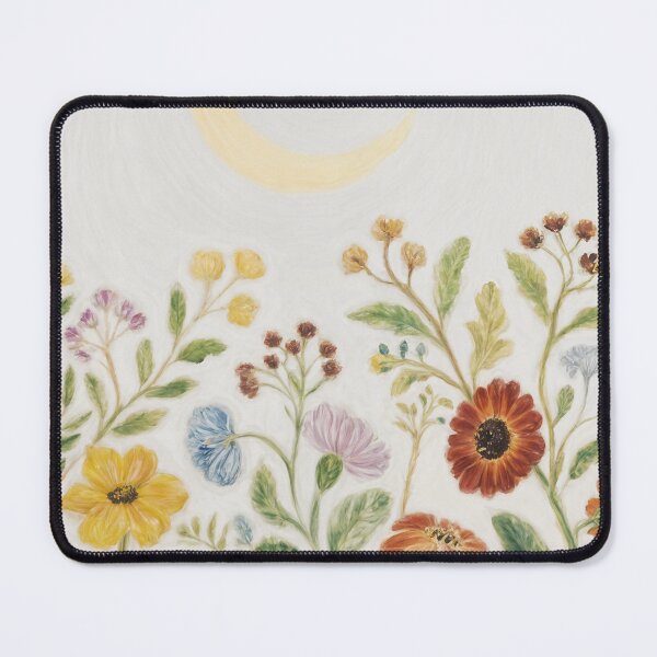 Item preview, Moonlit Flora in White designed and sold by Lizetteh.