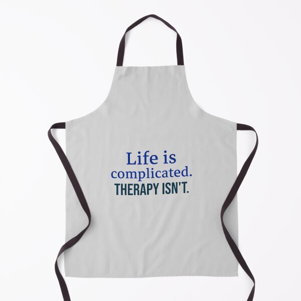 Item preview, Life is complicated. Therapy isn't. - counseling psychologist designed and sold by TaurusC95.
