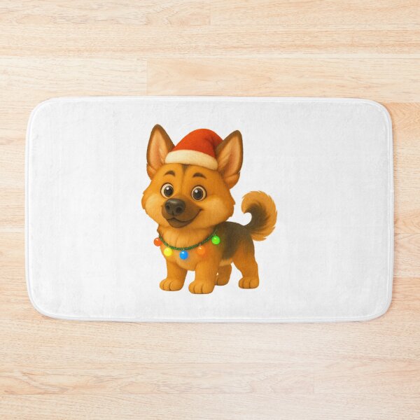 Item preview, Christmas Alaskan Shepherd designed and sold by Sillytoe.
