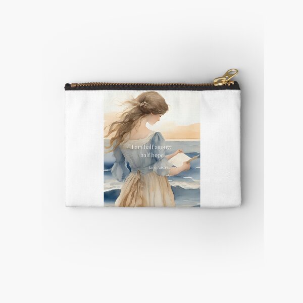 Item preview, Half Agony, Half Hope – Jane Austen Quote Art designed and sold by Boski22.