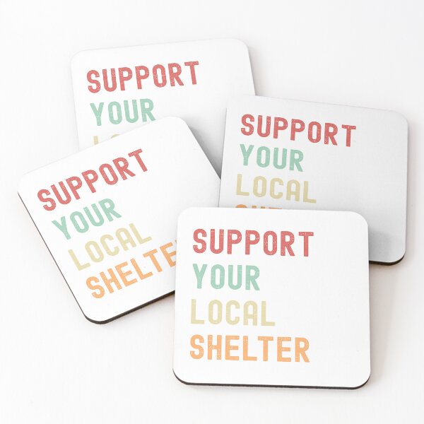 Item preview, Support Your Local Shelter – Animal Rescue & Pet Adoption Awareness Design for Dog and Cat Lovers designed and sold by Shopk9.