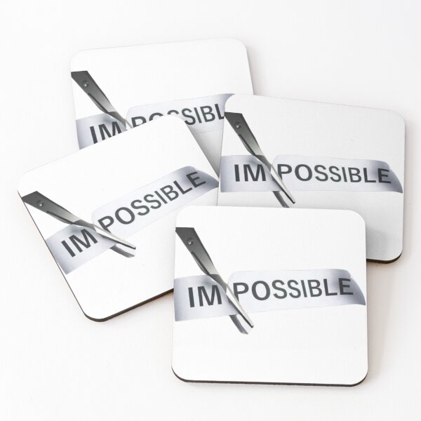 Item preview, Nothing Impossible Motivational Typography Art designed and sold by 10-18.