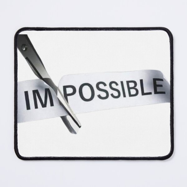 Item preview, Nothing Impossible Motivational Typography Art designed and sold by 10-18.