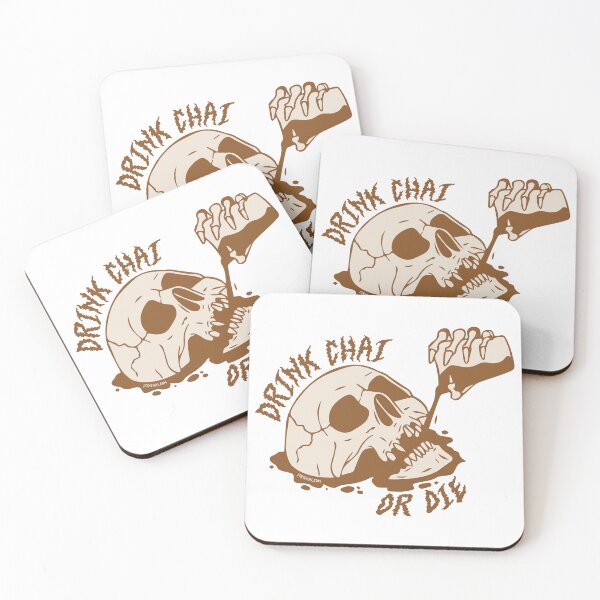 Item preview, drink chai or die  designed and sold by islandchicart.