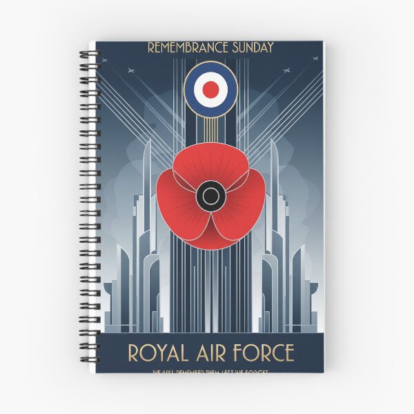Item preview, Edición Art Déco del Día del Recuerdo de la RAF designed and sold by Skyframe Aviation.