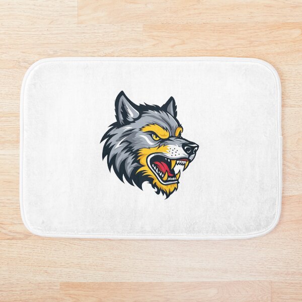 Artikelvorschau, Ein räuberischer Wolf mit einem kühnen Cartoon-Design, ein Symbol für Stärke und Führung. entworfen und verkauft von AliKwStore.