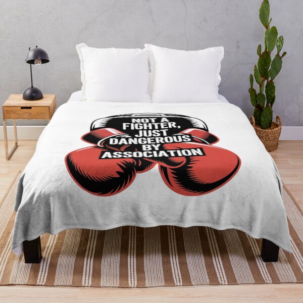 Item preview, Not a Fighter Just Dangerous by Association – Street-Style Boxing Art designed and sold by WSPrintCrafter.