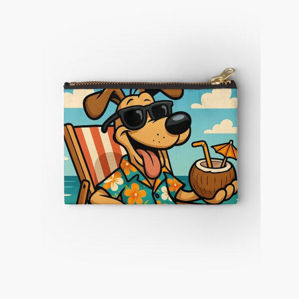 Item preview, Funny Shirt Dog on the Beach designed and sold by ArtsyWishesShop.